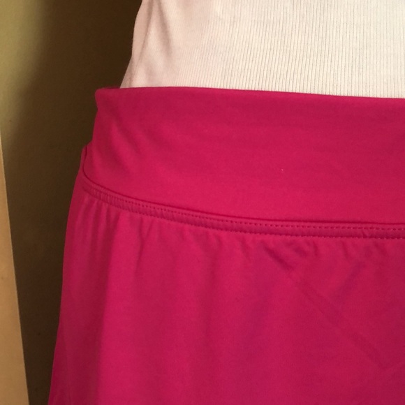 LANDS END Size 24W Swimskirt Brief Panty with Skirt On Top Tankini pink $69 NEW - Picture 13 of 15